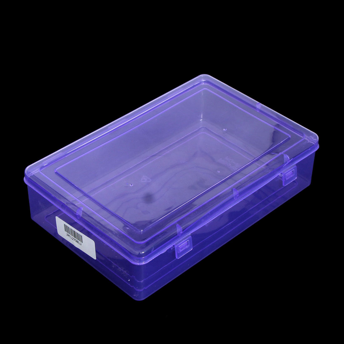 White Color 1 Piece Transparent Medium Storage Box (Standard Size 22 x 14 x 5 CM) (JRM127SBLU)