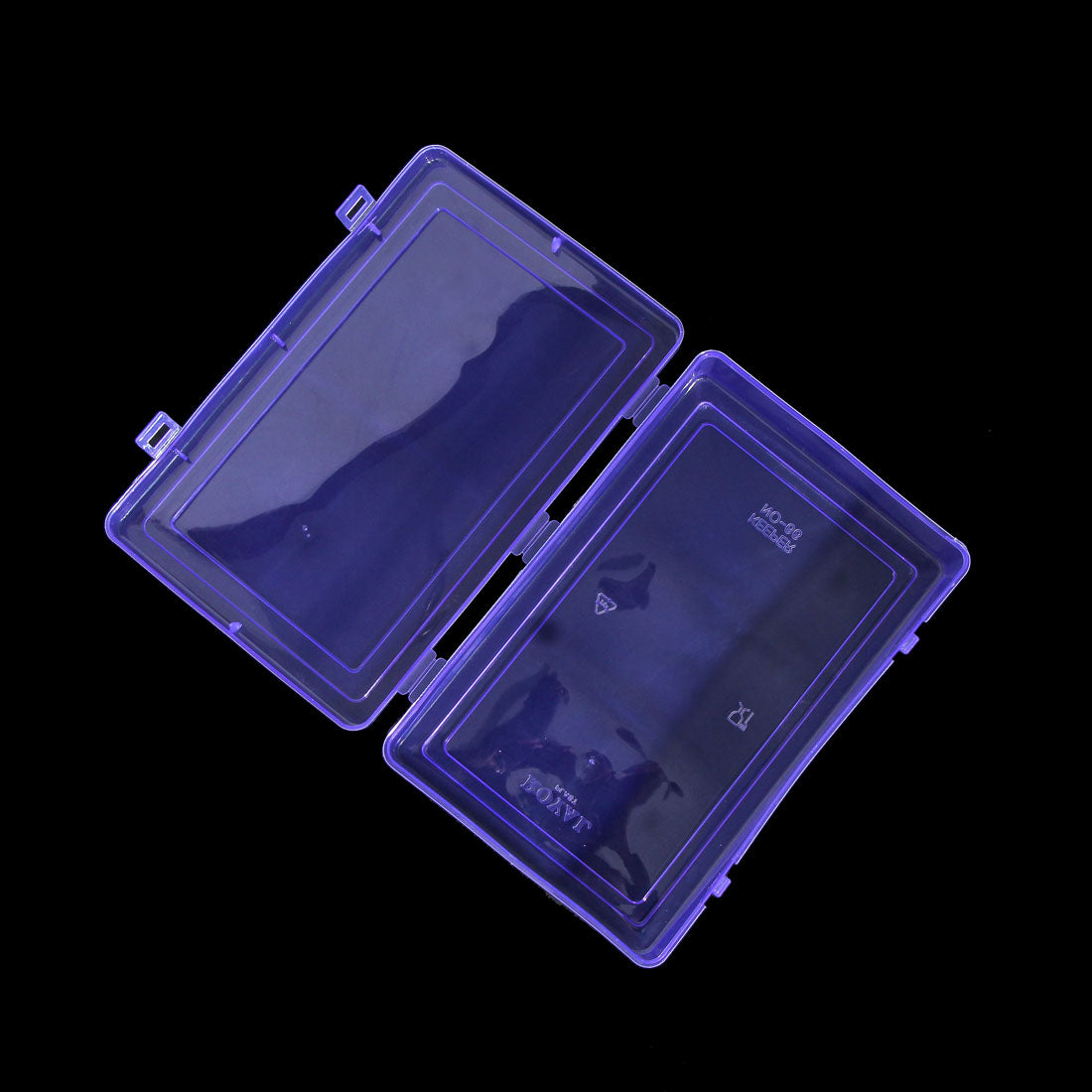 White Color 1 Piece Transparent Medium Storage Box (Standard Size 22 x 14 x 5 CM) (JRM127SBLU)