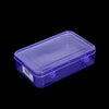 Sea Blue Color 1 Piece Transparent Medium Storage Box (Standard Size 19 x 12 x 4.5 CM) (JRM129SBLU)