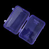 Sea Blue Color 1 Piece Transparent Medium Storage Box (Standard Size 19 x 12 x 4.5 CM) (JRM129SBLU)