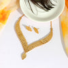 Gold Color Traditional Necklace Set (KBSN1143GLD)
