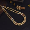 Maroon Color Traditional Necklace Set (KBSN1150MRN)