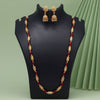 Maroon Color Traditional Necklace Set (KBSN1154MRN)