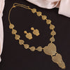 Gold Color Gold Plated Necklace Set (KBSN1176GLD)