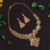 Gold Color Gold Plated Necklace Set (KBSN1182GLD)