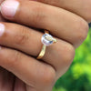 White & Gold Color 4 Pieces Of Finger Rings (KBSRCMB192)