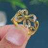 Gold & Silver Color 4 Pieces Of Finger Rings (2 Pieces Of Size: 16, 1 Pieces Of Size: 17, 1 Pieces Of Size: 18) (KBSRCMB198)