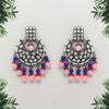 Pink Color Kundan Earrings (KDE425PNK)