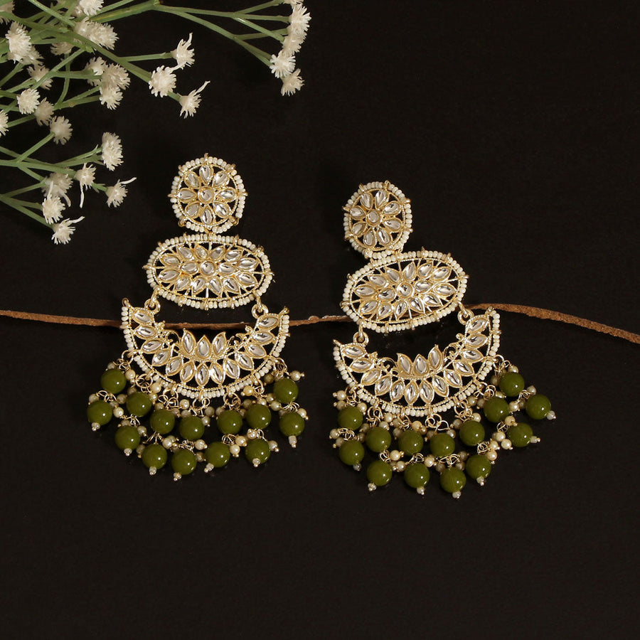 Buy Kairangi By Yellow Chimes Pink Chandbali Earrings For Women And Girls  Online at Best Prices in India - JioMart.