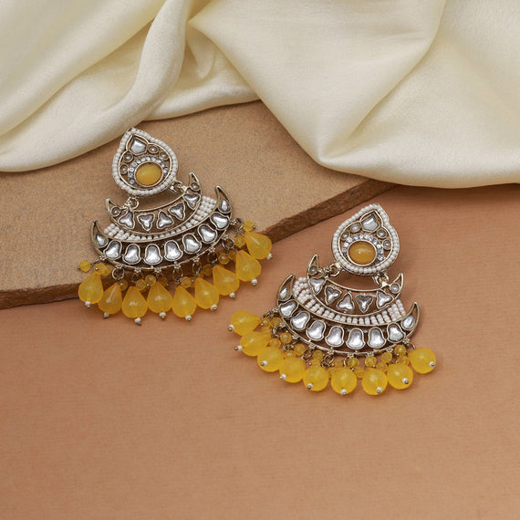 Buy Studs Earring, Kundan Earring , Minimalist Earring, Navratan Earrings,  Green Earrings, Indian Traditional Studs, Wedding Studs Online in India -  Etsy