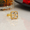 White Color Kundan Ring For Women (KDR116WHT)