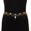 Gold Plated Kamarband Waist Belt For Women//Girls (KMBND465GLD)
