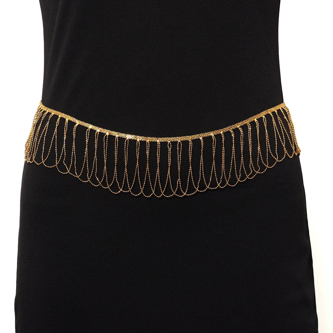 Gold Plated Kamarband Waist Belt For Women//Girls (KMBND480GLD)