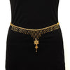 Gold Plated Kamarband Waist Belt For Women//Girls (KMBND485GLD)