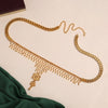 Gold Plated Kamarband Waist Belt For Women//Girls (KMBND485GLD)
