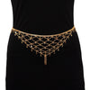 Gold Plated Kamarband Waist Belt For Women//Girls (KMBND487GLD)