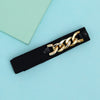 Gold & Black Color Kamarband Elastic Waist Belt For Women//Girls (KMBND490GLD)