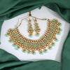 Pista Green Color Kundan Necklace Set (KN1103PGRN)