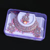 Pink Color Choker Kundan Necklace Set (KN1117PNK)