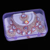 Pink Color Choker Kundan Necklace Set (KN1127PNK)
