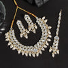 White Color Kundan Necklace Set (KN1285WHT)