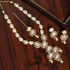 White Color Kundan Necklace Set (KN1301WHT)