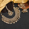 White Color Kundan Necklace Set (KN1375WHT)