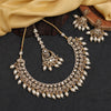 White Color Kundan Necklace Set (KN1376WHT)