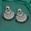 Green Color Choker Kundan Necklace Set (KN1379GRN)