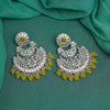 Yellow Color Choker Kundan Necklace Set (KN1379YLW)