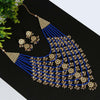 Blue Color Kundan Necklace Set (KN166BLU)
