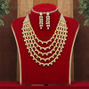 Yellow Color Kundan Necklace Set (KN201YLW)