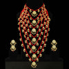 Red Color Seven Layer Kundan Necklace Set (KN901RED)