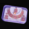 Pink Color Choker Kundan Polki Necklace Set (KPN180PNK)