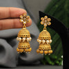 Gold Color Matte Gold Earrings (MGE159GLD)