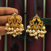 Gold Color Matte Gold Earrings (MGE165GLD)