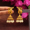 Gold Color Matte Gold Earrings (MGE195GLD)