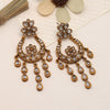 Gold Color Matte Gold Earrings (MGE205GLD)