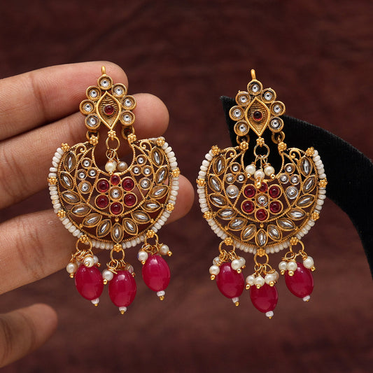 Rani Color Matte Gold Earrings (MGE213RNI)