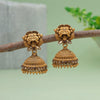 Gold Color Matte Gold Earrings (MGE232GLD)