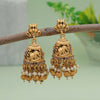 Gold Color Matte Gold Earrings (MGE247GLD)