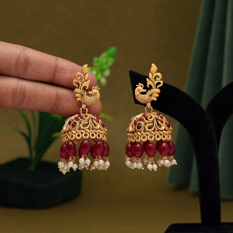 Latest Gold Jhumka Designs Big Size Drop Gold Earrings with WEIGHT  Practical Example - YouTube