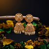 Gold Color Matte Gold Earrings (MGE258GLD)