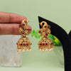 Rani Color Matte Gold Earrings (MGE269RNI)