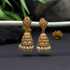 Gold Color Matte Gold Earrings (MGE281GLD)