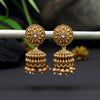 Gold Color Matte Gold Earrings (MGE282GLD)