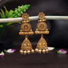Gold Color Matte Gold Earrings (MGE283GLD)