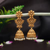 Gold Color Matte Gold Earrings (MGE290GLD)