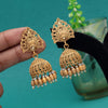 Gold Color Matte Gold Earrings (MGE294GLD)