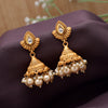 Gold Color Matte Gold Earrings (MGE297GLD)